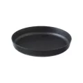 Assiettes Santo Noire 160 Ø16 x h18mm